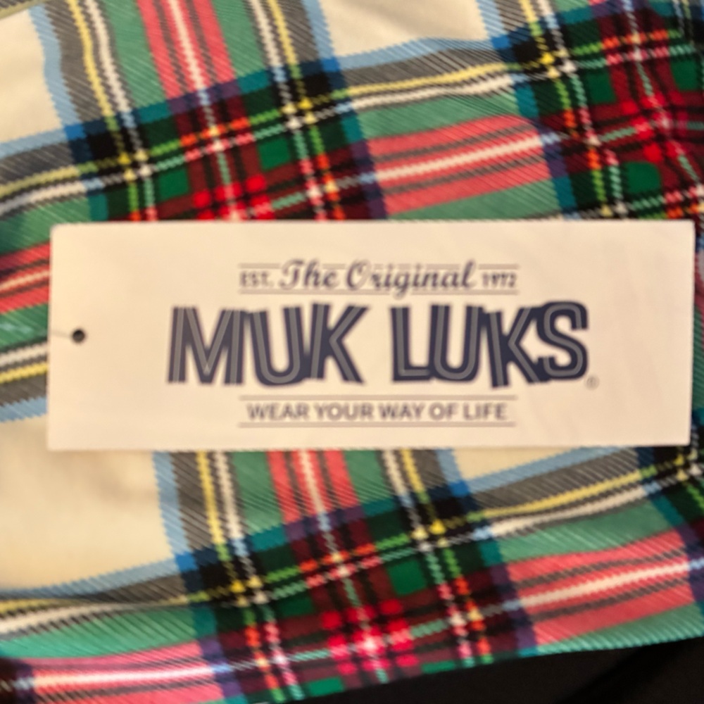 NWT Muk Luks Men's Pajama Set Sz XXL - Picture 4 of 7